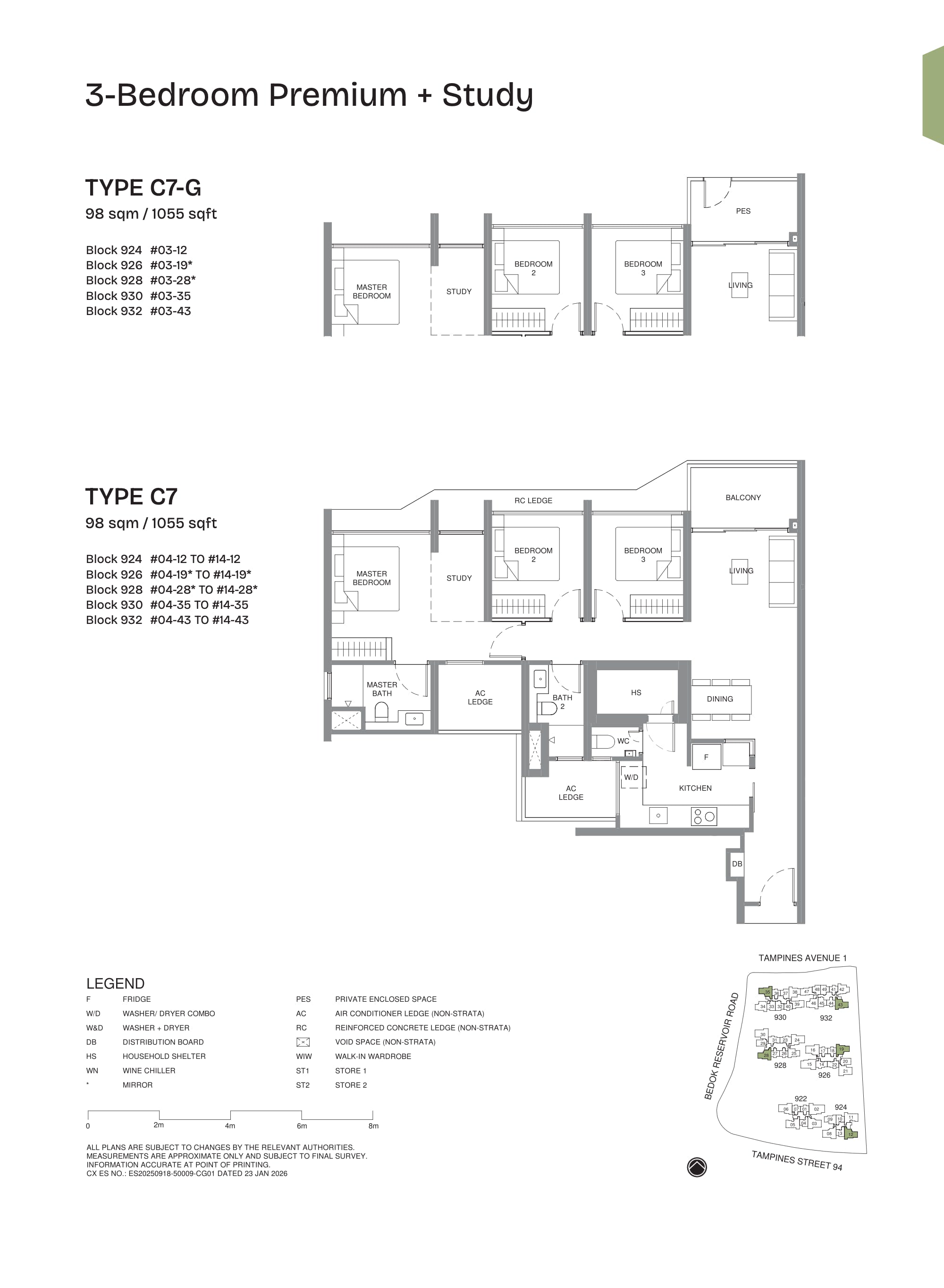 Type C7 Floor Plan