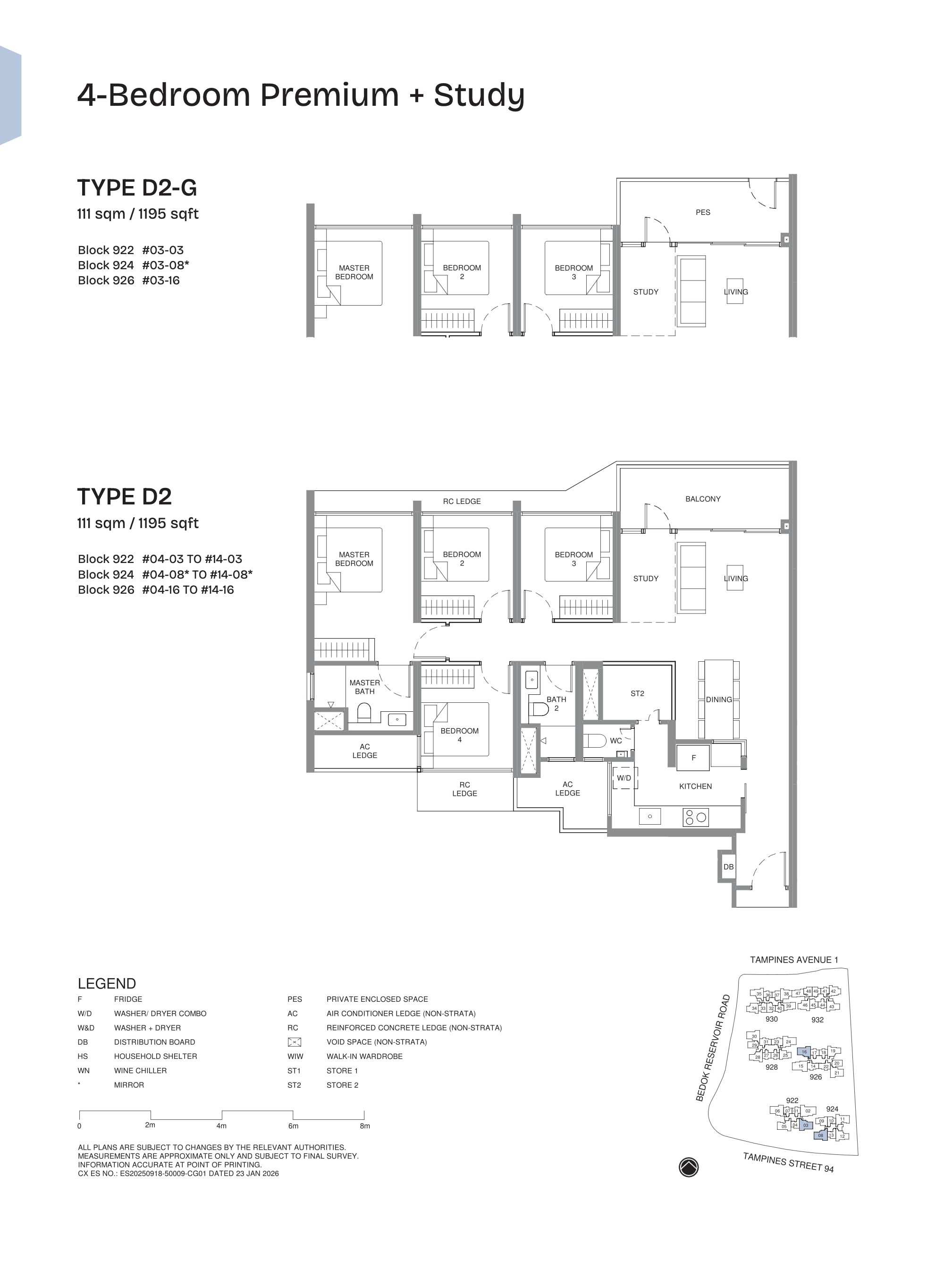Type D2 Floor Plan