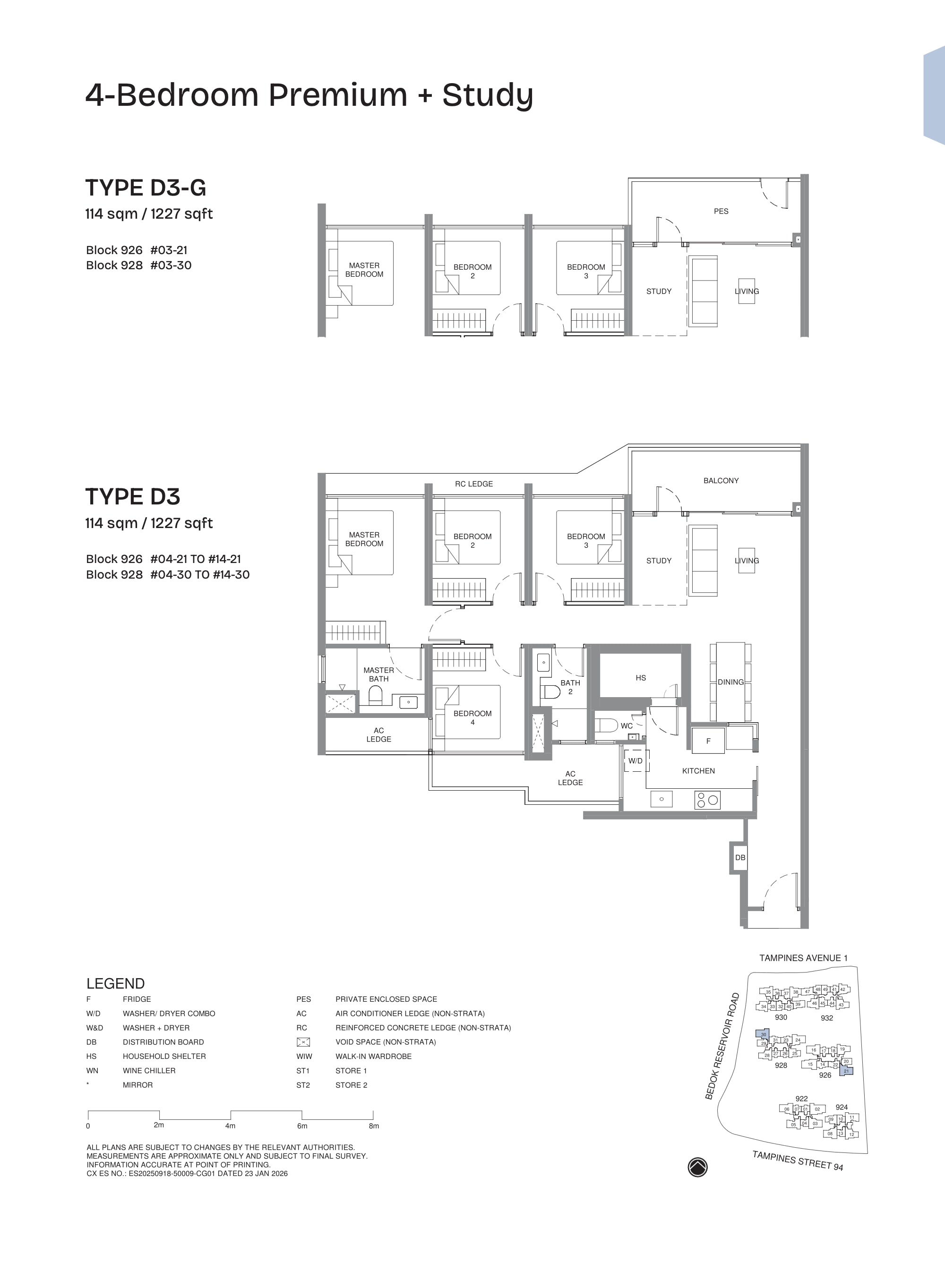 Type D3 Floor Plan